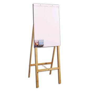 Cavalete Flip Chart Branco Madeira - Cortiarte (7005)